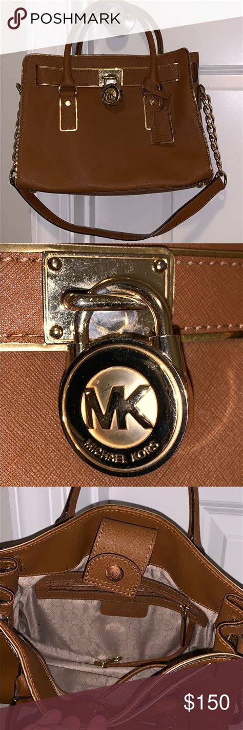 michael kors purse with lock